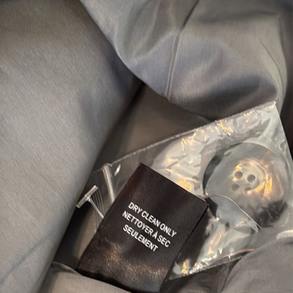 Women’s blazer, Rachel Zoe, pinstriped gray and white, new without tags - Picture 6 of 9